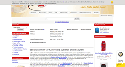 Desktop Screenshot of kaffee-and-more.de